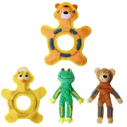 Dog Pet Squeaky Toys No Stuffing Indestructible Interactive Chew Soft Plush Toy
