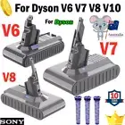 9500mAh Battery for Dyson V6 V7 V8 V10 SV10 SV11 SV12 DC59 Animal SONY & Filter