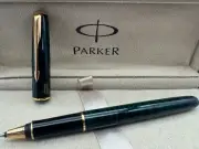 H-Quality Parker Sonnet Series Rollerball Pen Green Color 0.5mm nib Ink Refill
