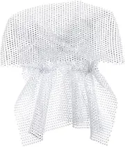 [DEARMAMY] Band White Rhinestone Turban Rhinestones Clothing Turban Hats for Women