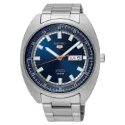 SEIKO 5 Sports SRPB15 Automatic Watch 4R36 Blue Dial Retro Turtle Steel Day Date