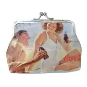 Coca Cola Coin Purse Pin Up Couple Coke