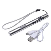Pen Design Usb Rechargeable Flashlight Powerful Mini Led Lamp