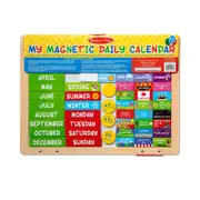 Melissa & Doug My Daily Magnetic Calendar Kids/Childrens Interactive Toy 3+