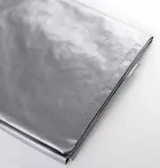 Large Heavy Duty Tarp All Weather Silver Tarp 40'X40'