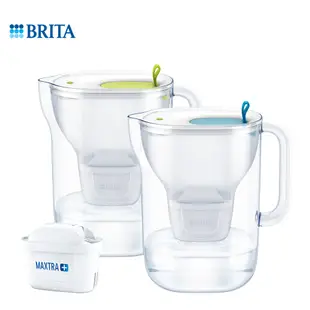 【德國BRITA】Style純淨濾水壺(藍 / 萊姆綠)