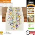 Colorful Table Runner - 13x120 Inch - Perfect for Kitchen Dining & Parties