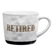 Retired Mug Handmade Style Mug Size 3.25in H, 15oz Pack of 2