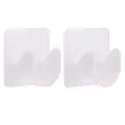 Wall Mount Curtain Rod Holder Universal Pole Mounting Hook Adhesive Holders