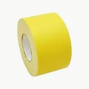JVCC Low Gloss Gaffer-Style Duct Tape (J90): 4 in. (96mm actual) x 60 yds. (Yellow)