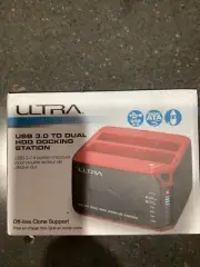 Ultra USB 3.0 To Duel Hdd Docking Station