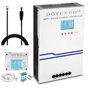 100A MPPT Solar Charge Controller 12V 24V 36V 48V Auto PV 150V MAX 5000W LCD Q1
