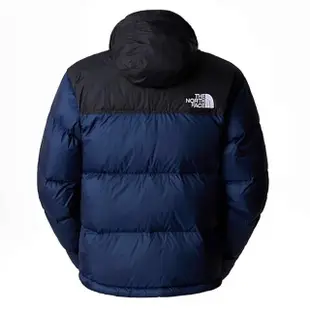 【The North Face】TNF 羽絨外套 M 1996 RETRO NUPTSE JACKET 男 藍黑(NF0A3C8D92A)