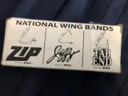 Jiffy National Wing Bands Numbered 201 thru 300 Green Chicken Poultry Bird Tags