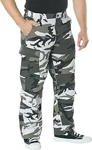 [ROTHCO] Vintage Paratrooper Fatigue Pants – Mission Ready Cargos – City Camo – L