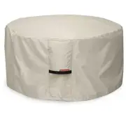 Porch Shield Fire Pit Cover - Waterproof 600D Heavy Duty Round Patio Fire Bowl
