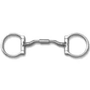 89-18045 Myler 5 Inch Western Dee Bit Sweet Iron Low Port Comfort Snaffle NEW