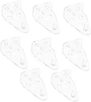 Cabilock 3sets Quick Fit Blind Tilt Hook Universal Connector for Roman Blinds 8pcs*3