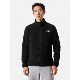 【The North Face】TNF 刷毛外套 M ALPINE POLARTEC 200 FZ JACKET - AP 男 黑(NF0A83O9JK3)