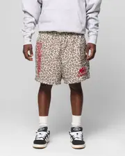 [LOITER] Loiter Cyber Beach Shorts Snow Leopard - Size 2XL 2XL Snow Leopard