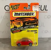 MATCHBOX - SUPERFAST - VW CONCEPT CAR (BEETLE) - RED - DIECAST *MOC*