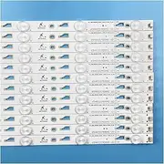 Led Backlight for 65UA6606 L65E5800A-UD D65A620U 65UB6406 TC-L_ODM_650d30_3030C_12X8_V2 4C-LB650T-YH3 8 65HR331M08A0 V0 (Color : LED6V)