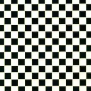 Dollhouse Part - Sheet of black/white check tiles