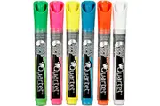Quartet Glassboard Markers Bullet Tip Assorted Colours Pack 6