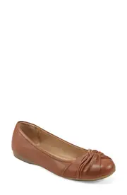 Earth® Jacci Ballet Flat in Rum at Nordstrom, Size 7