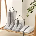 1x Dust-proof Rain Boots Storage Bag Travel Zipper Portable Shoes OrganizerPouch