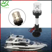 Folding Marine Boat 9Inch 12-24V LED Anchor Navigation Light Lamp Plug-in NAV