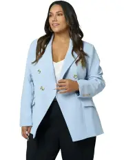 [Something 4 Olivia] Tabitha Blazer in Pale Blue