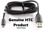 Quick Data Transfer! HTC Micro USB Cable (73H00418-XXM) - Black