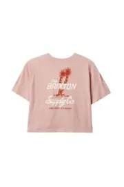 Brixton Austin SS Tee Crop top Size S NWT