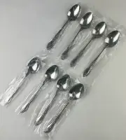 Vintage Oneida Northland Stainless Carolina Set Of 8 Tablespoons 7" Korea New