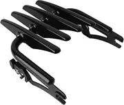 HIYOYO Stealth Luggage Rack Detachable Two-Up Mounting Luggage Rack for Harley Touring Street Glide Road Glide Road King Electra Glide Ultra Limited 2009-2024
