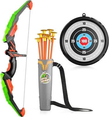 MIHRAMS Bow and Arrow Set for Kids, Kids Sport & Outdoor Toys for Gifts, Kids...