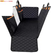 Dog Car Seat Cover, 100% Waterproof Back Seat Hammock for Car, Scratchproof Nons