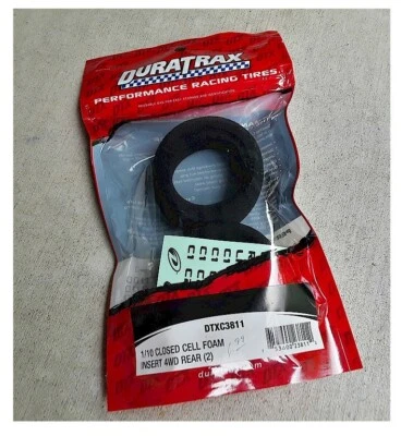 RC Car Duratrax Closed Cell Foam Insert 4WD Rear (2-Piece) (1/10 Scale) DTXC3811