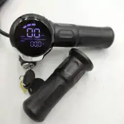 Ebike Scooter Throttle with LCD Display Battery Level and Voltage Function