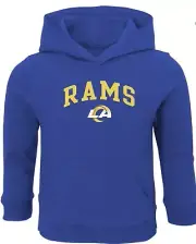 ⚡️ NFL Los Angeles Rams Toddler Boys' Touchdown Fleece Hoodie Official (12M)