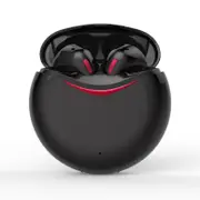 T1 Mini TWS Wireless Bluetooth 5.1 HiFi Stereo Smart Noise-Cancelling Low-Latency Headphones With Microphone For Sports And Music - Black