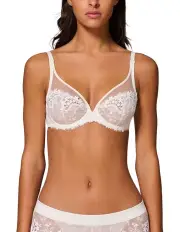 [Simone Perele] Wish Full Cup Plunge Bra in Natural