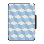 iPad Pro 12.9-inch (5th/6th gen) Impact Folio Case Sky Blue Tiles