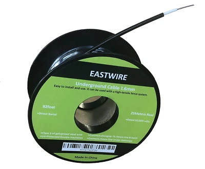 Electric Fence Double Insulated Wire Underground, Electric Fence Double Insulate