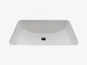 Waterworks 11-48480-15126 Clara Undermount Rectangular Bathroom Sink in WHITE
