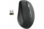 Logitech MX Anywhere 3S Mouse - Bluetooth - USB Type A - Darkfield - 6 Button(s) - Graphite - Wireless - 8000 dpi - Scroll Wheel