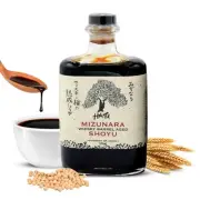 Mizunara Whiskey Barrel Aged Shoyu Soy Sauce (375 ml) - Authentic Japanese Ar...
