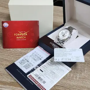 【個人藏錶】LONGINES 浪琴 征服者系列 月相計時 自動上鏈機械錶 42mm 2018年 台南二手錶