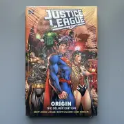 Justice League Origin The Deluxe Edition Hardcover HC SEALED Geoff Johns Jim Lee